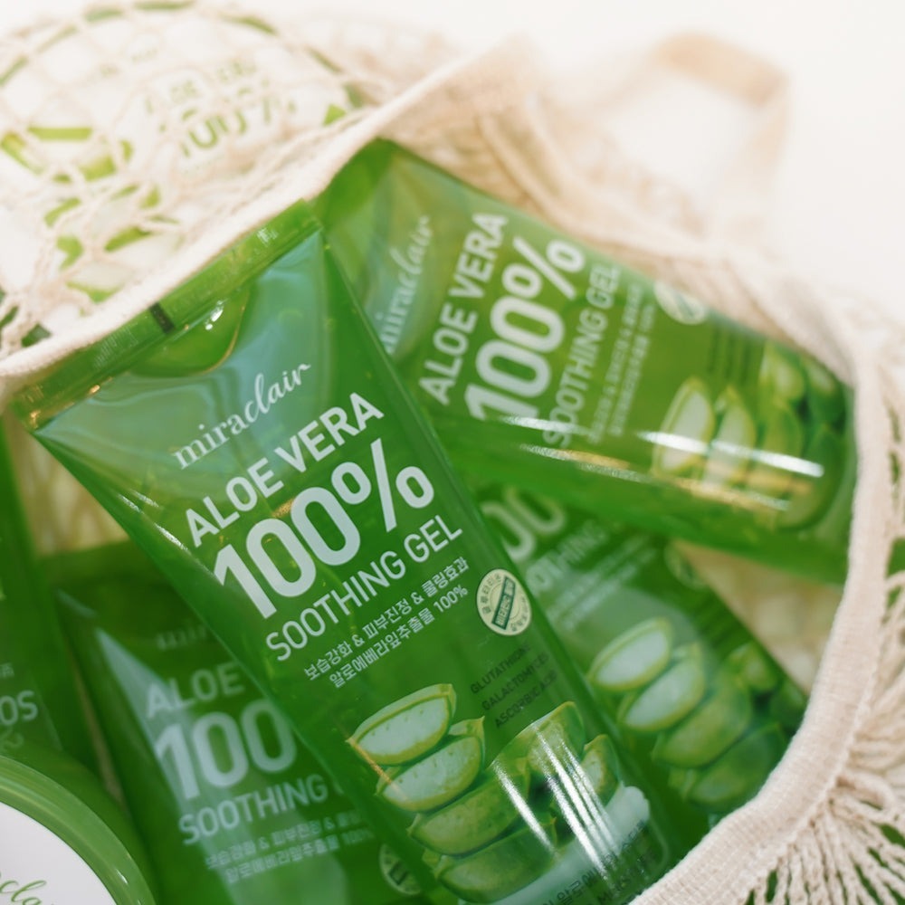 Get Miraclair Aloe Vera 100% Soothing Gel 260ml+300ml Delivered | Weee!  Asian Market