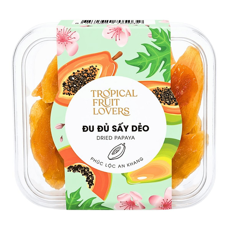 [TROPICAL FRUIT LOVERS] Dried Papaya - 200g