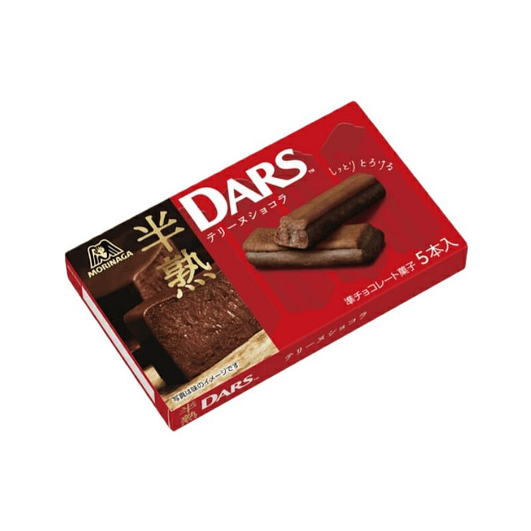 森永 半熟巧克力蛋糕味 巧克力饼干 5支入 1 包