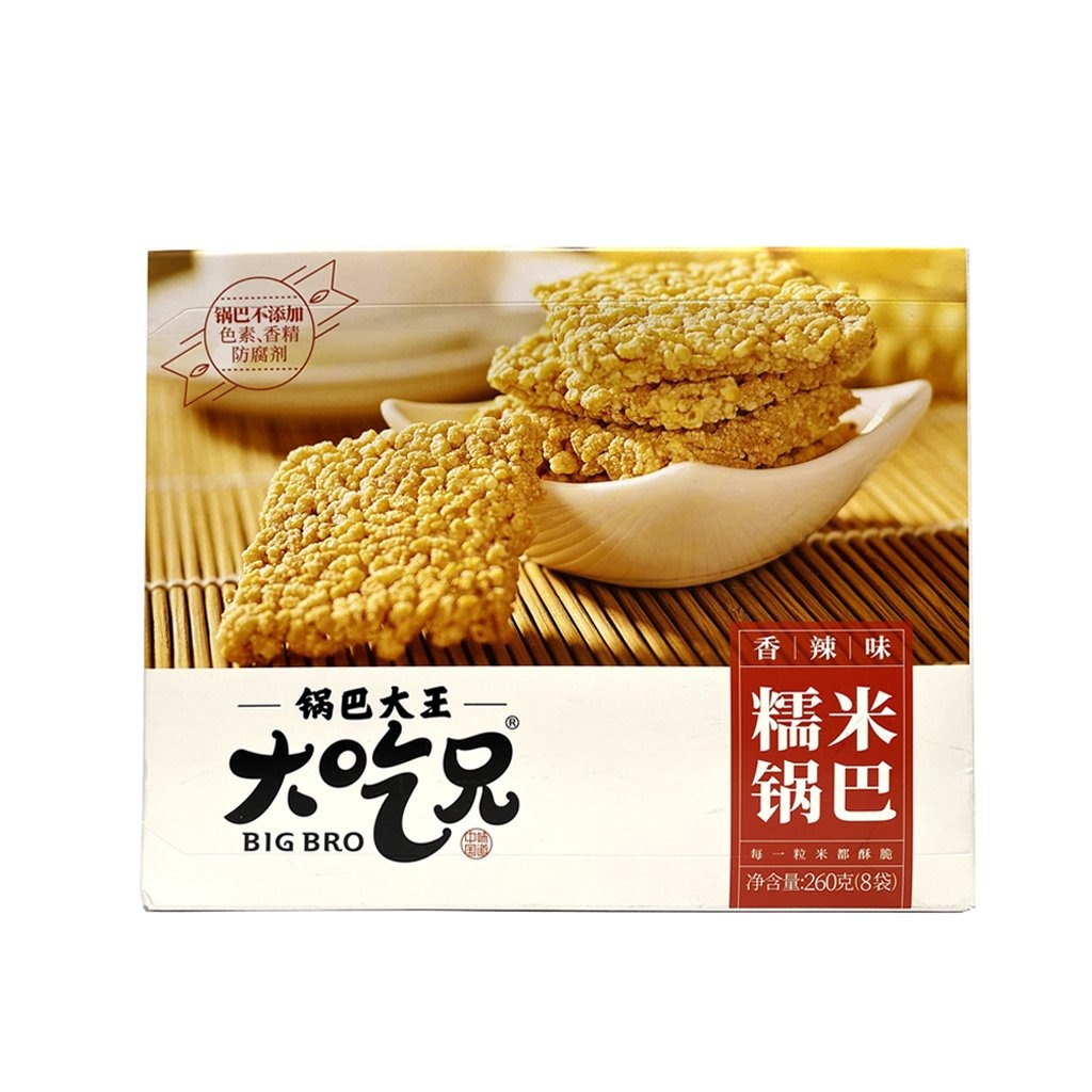 Big Bro Sticky Rice Cracker Spicy Flavor - Weee!