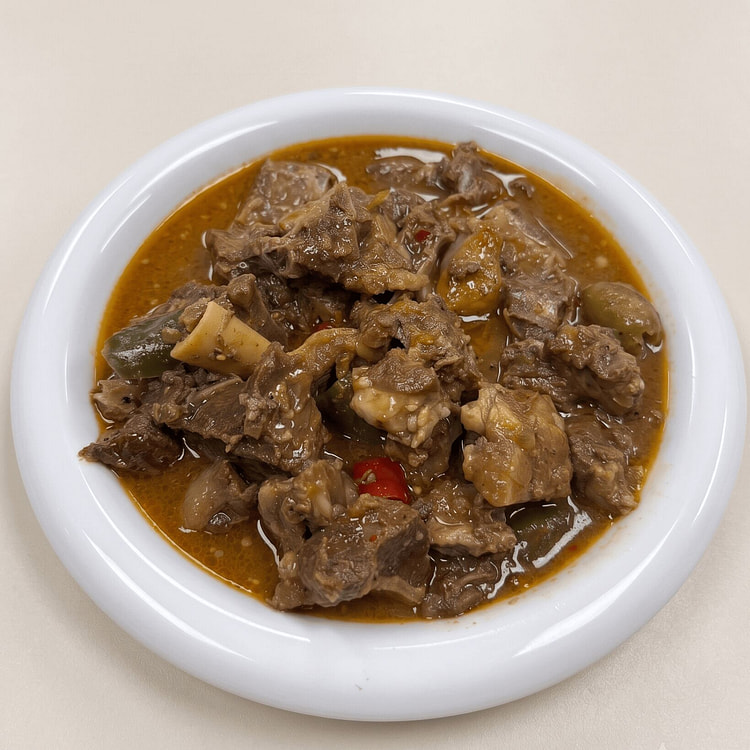 Braised Goat Stew - Kalderetang Kambing 340 g