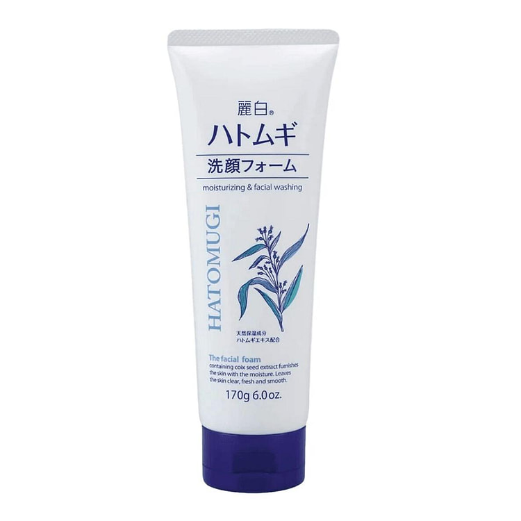 KUMANOYUSHI HATOMUGI Facial Foam 6.00oz 1 each