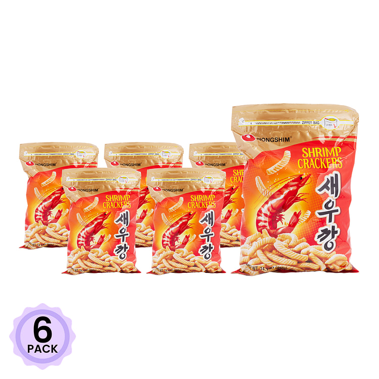 农心 虾条 大包 400 克*6 包