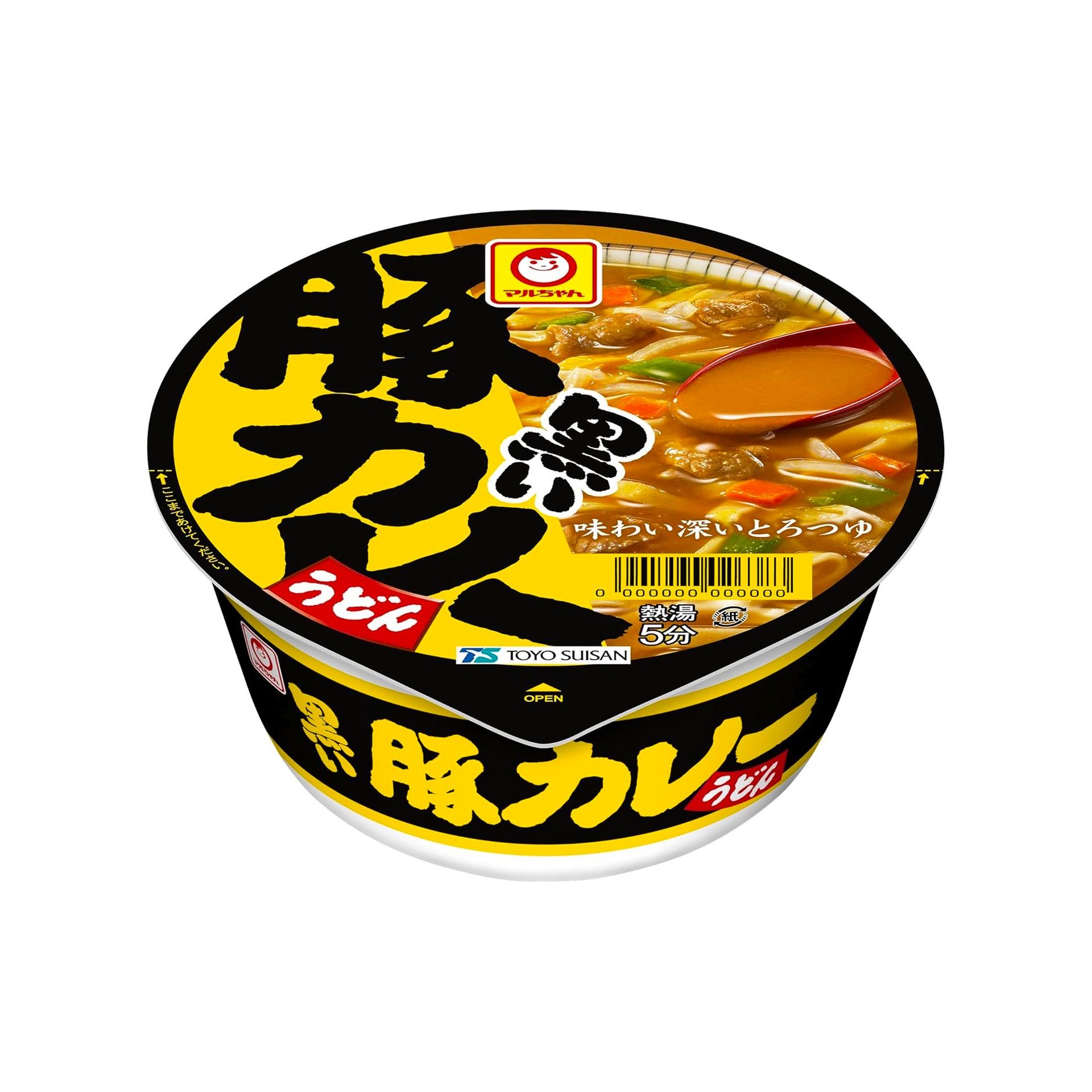 Japanese Udon Noodles Spicy Curry Cup Maruchan 87g 1 each