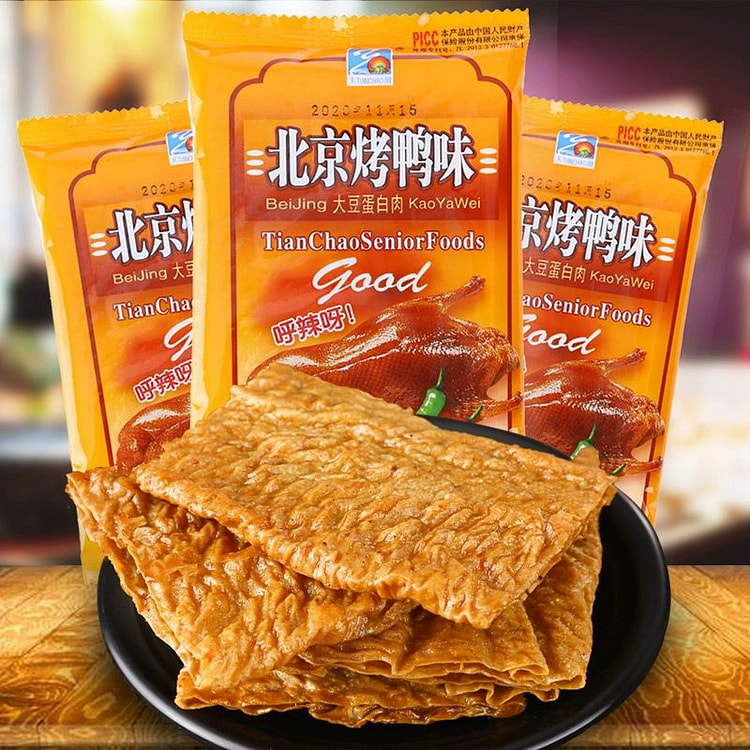 潮汕北京烤鸭味豆干16g*10