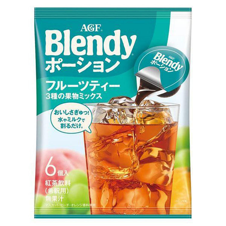 AGF Blendy 浓缩 水果混合味果茶6个入/