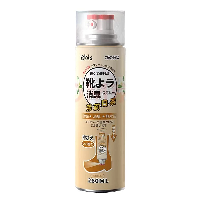 Yalois Shoe deodorizing spray – Jasmine White Tea 260 ml