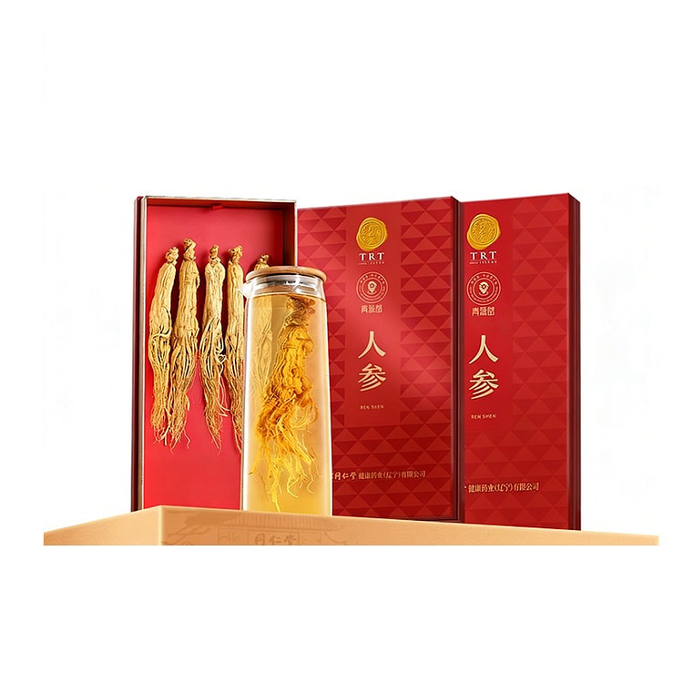 北京同仁堂春节人参礼盒整支人参送长辈50g*2 100 克