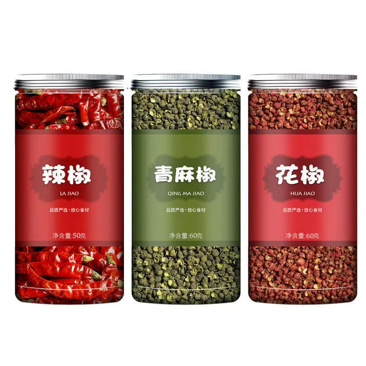 Authentic Sichuan pepper home combination new green pepper dried chili pepp