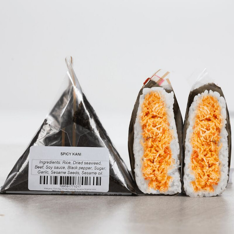 Spicy Crab (Kani) Rice Ball - Samgak 2 count