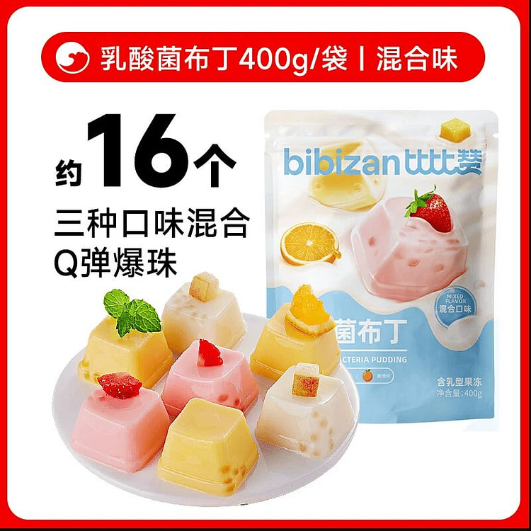 Bibi Zan Lactic Acid Bacteria Pudding Jelly 400g 400 g