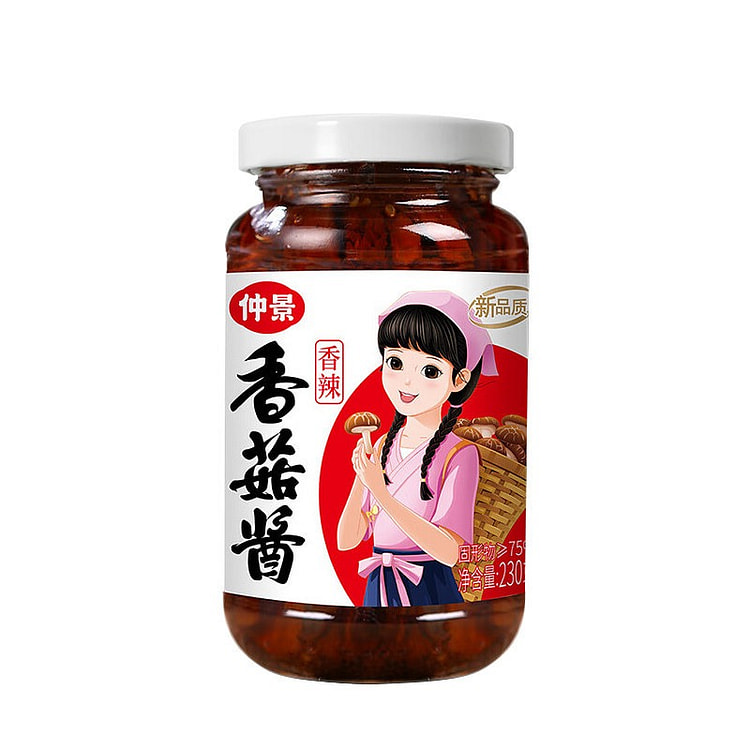 仲景 香菇酱香辣味 230g 瓶装 1 瓶
