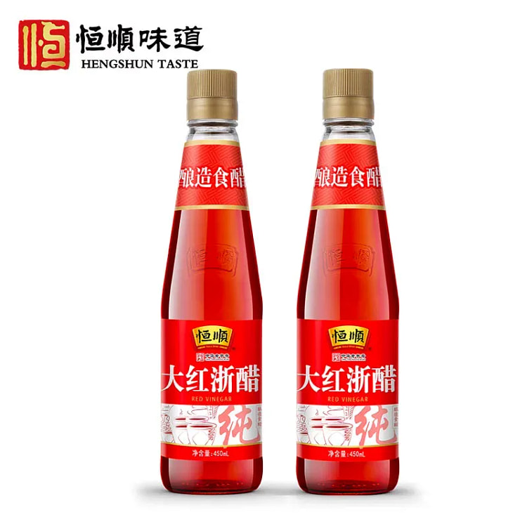 恒顺 大红浙醋 450ml*1瓶 450 毫升