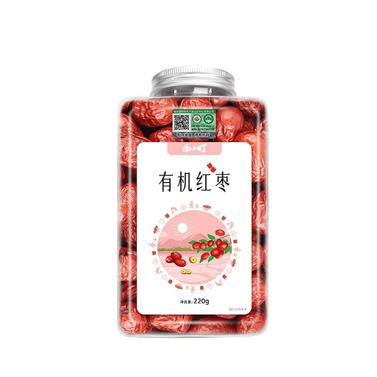 Hexiao Town has organic red dates 220g 220 g