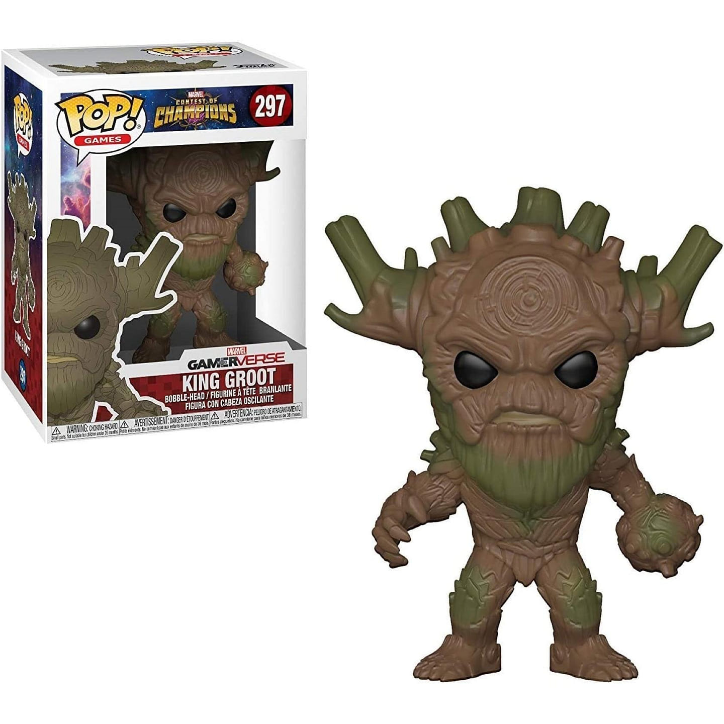 Funko Pop! Games: Marvel – Contest of Champions – King Groot Collectible Figure 1 count