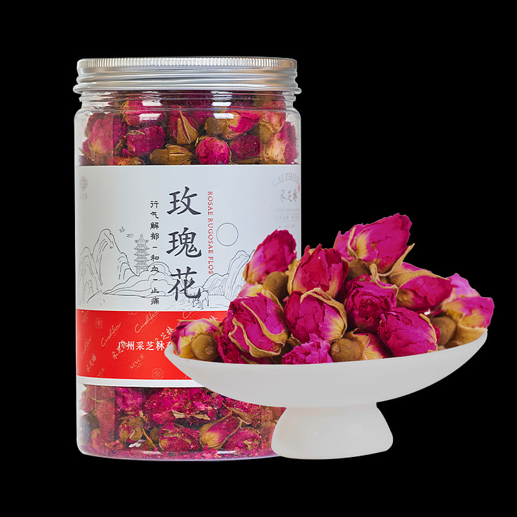 玫瑰花茶100g 行气解郁 和血止痛 供广东省中医