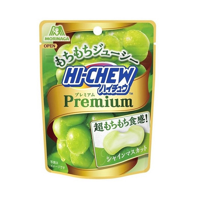 Hi Chew Muscat Soft Candy Premium Morinaga 35g