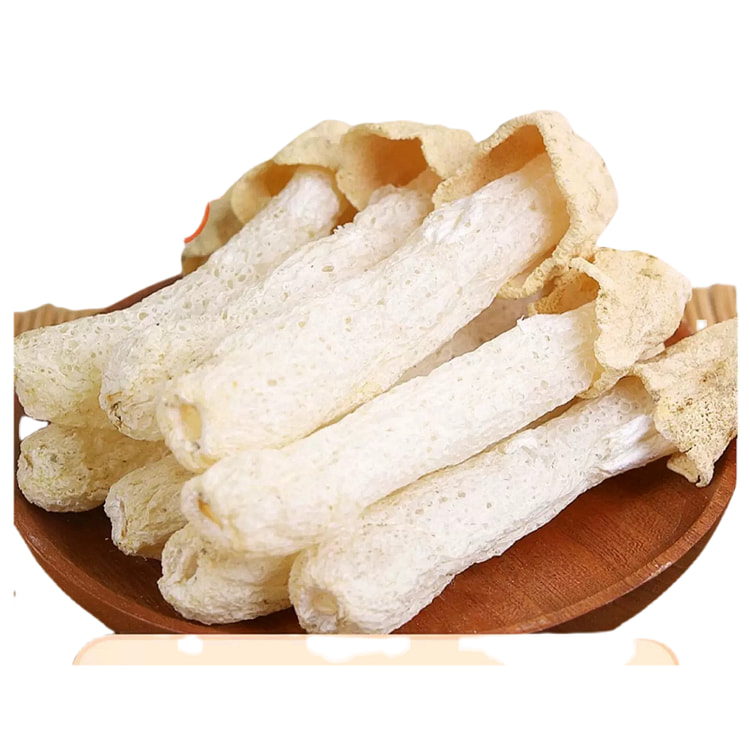 Dried bamboo mushrooms for soup and hot pot ingredients, fresh bamboo sheng