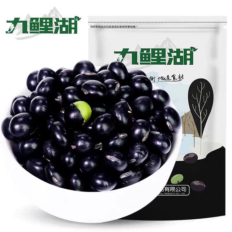 九鲤湖 绿芯黑豆500g*1袋 真空装 东北黑豆