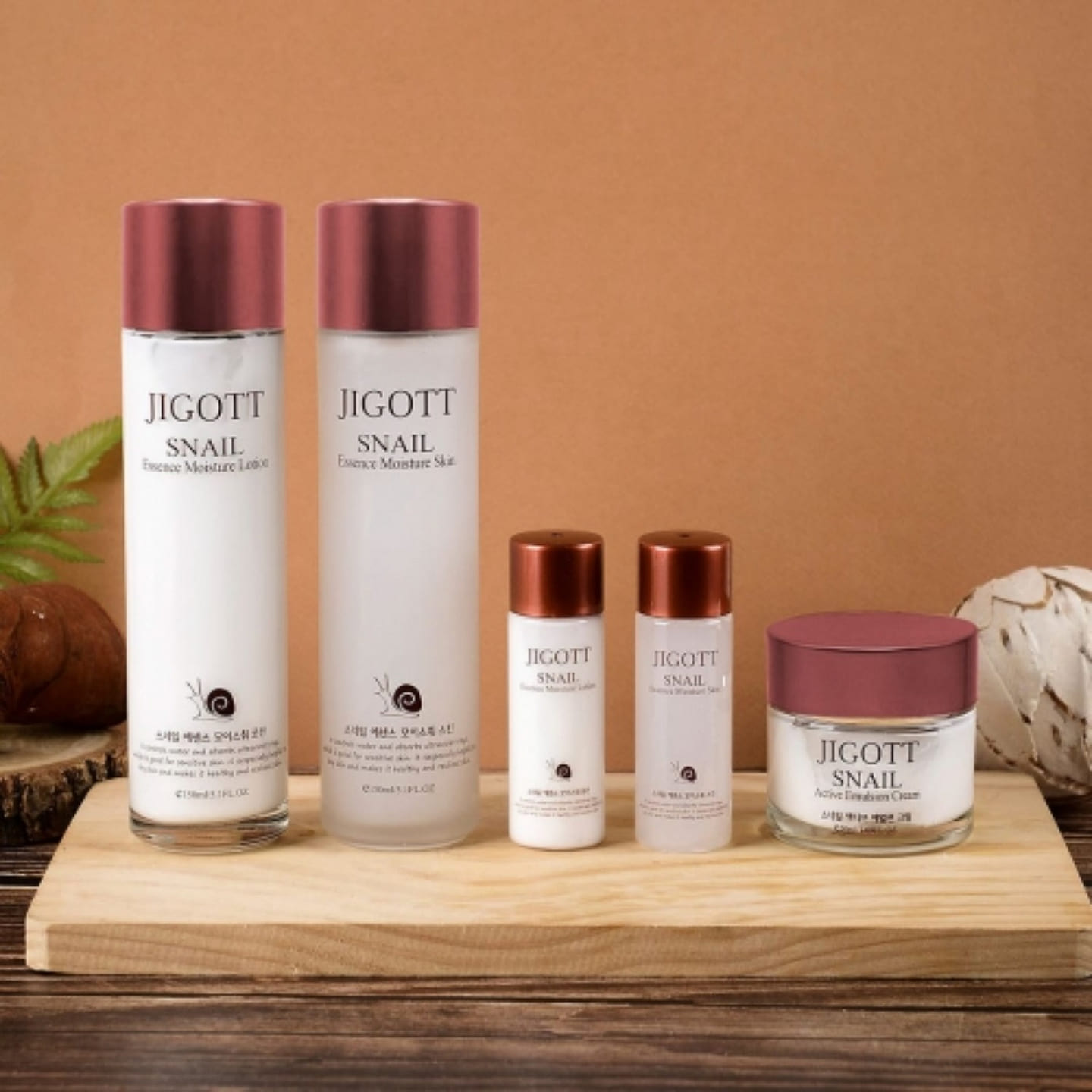 Jigott Snail Essence Skin Care 3-Set 410ml 410 ml