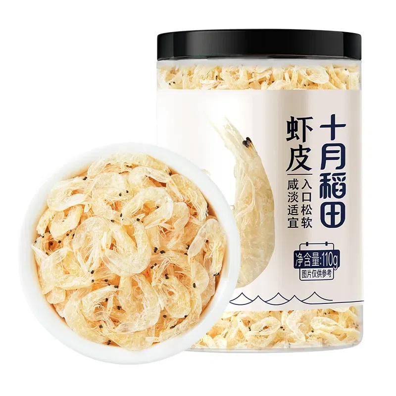 Dried shrimps and dried shrimp skins 110g 110 g