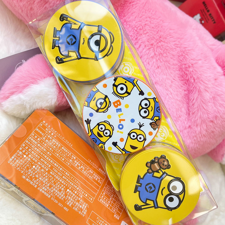 Kobe Fugetsudo & Minions Limited Edition 3 Boxes