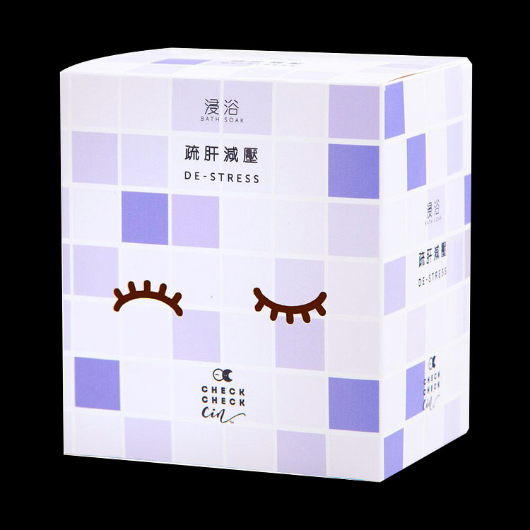 CHECKCHECKCIN 浸浴包・疏肝減壓 20克 x 5包 GMP認證|純天然