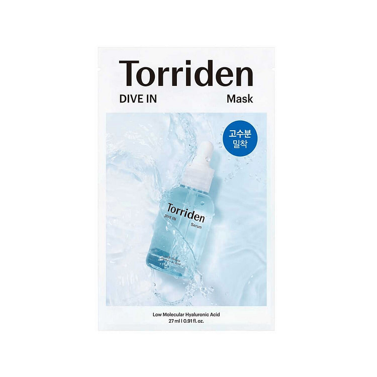 Torriden DIVE IN Hyaluronic Mask 10pcs 1 count