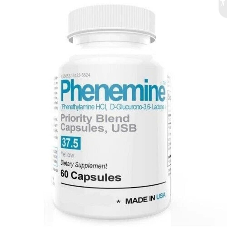 Phen 37.5 supports weight loss 60 capsules 1 pack