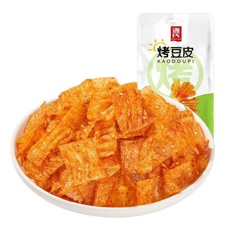 源氏 烤豆皮 豆干制品辣条办公室 1袋 65 克