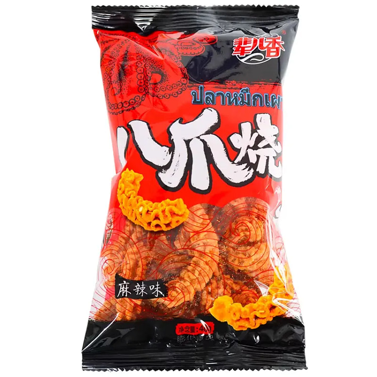 辈儿香八爪烧爆款酥脆麻辣零食麻辣味40g*2袋 5.9 包