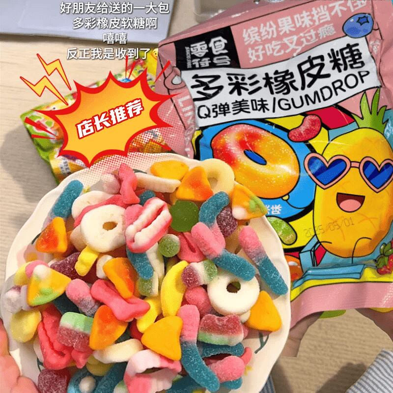 Mixed colorful gummy candies 103g 103 g