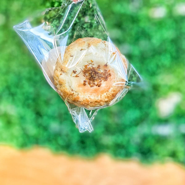 Osmanthus Sweet Fermented Rice Cream Cheese Scone