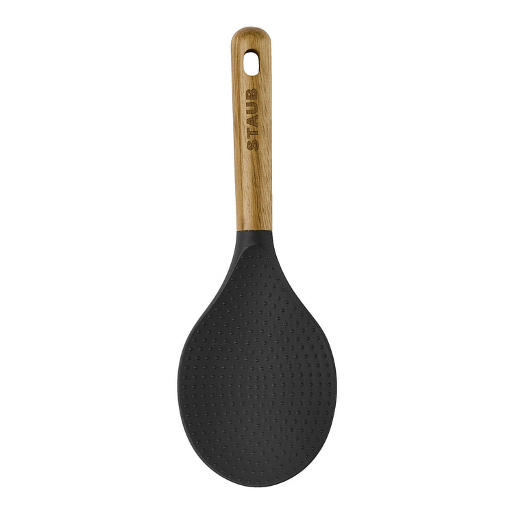 Staub Silicone with Wood Handle Rice Spoon 1 each