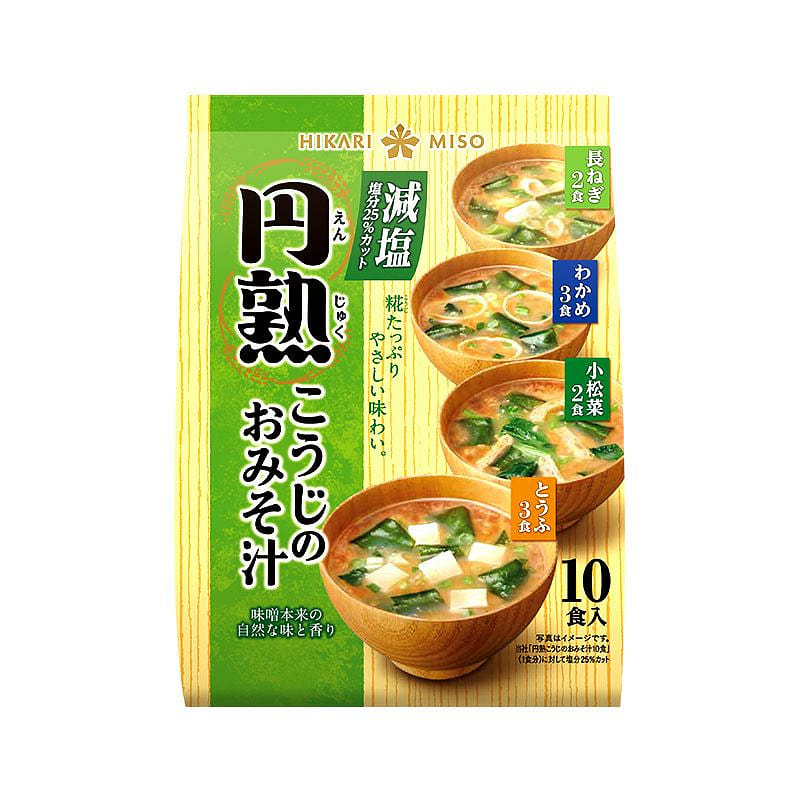 Enjuku Koji Miso Soup (Reduced Salt) 10 Servings 1 pack
