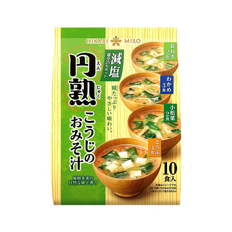 Enjuku Koji Miso Soup (Reduced Salt) 10 Servings 1 pack