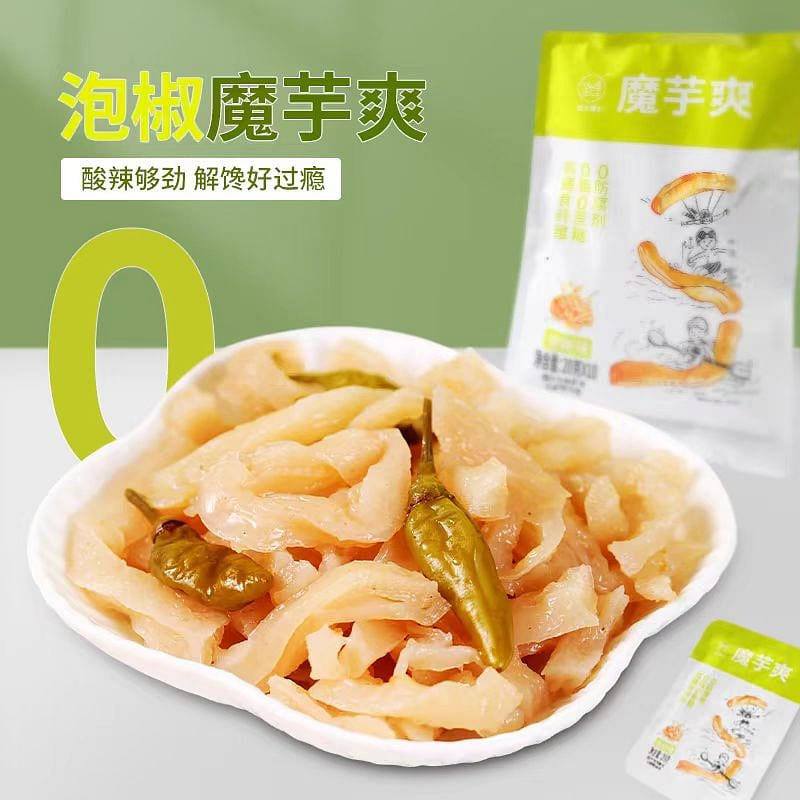 Di Ka Bo Shi Pickled pepper Konjac Shuang 200g*1 bag 200 g