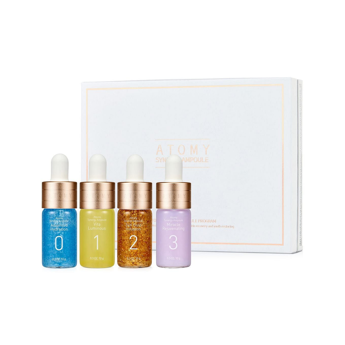 ATOMY Synergy Ampoule Program Line Set K-Beauty 0.3 oz