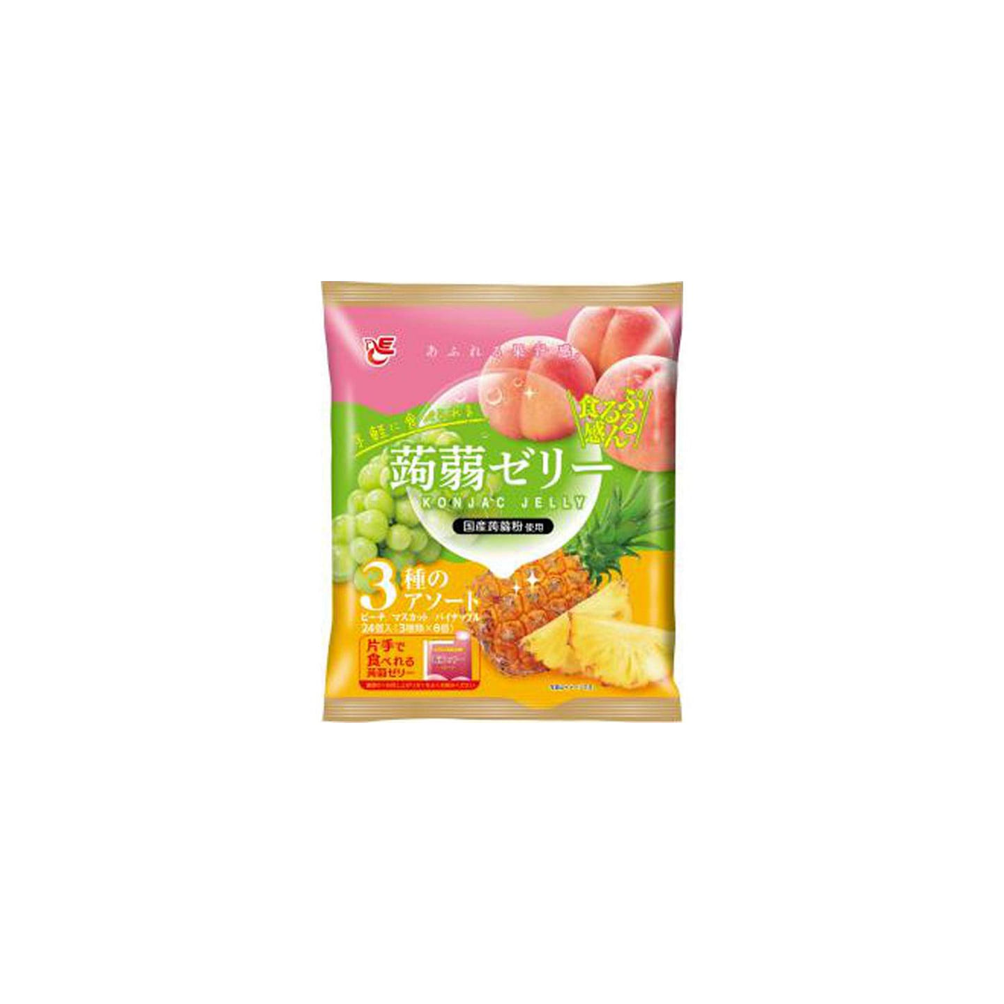 ACE Konjac Jelly Black 24PC 480g(16.9oz) 1 個