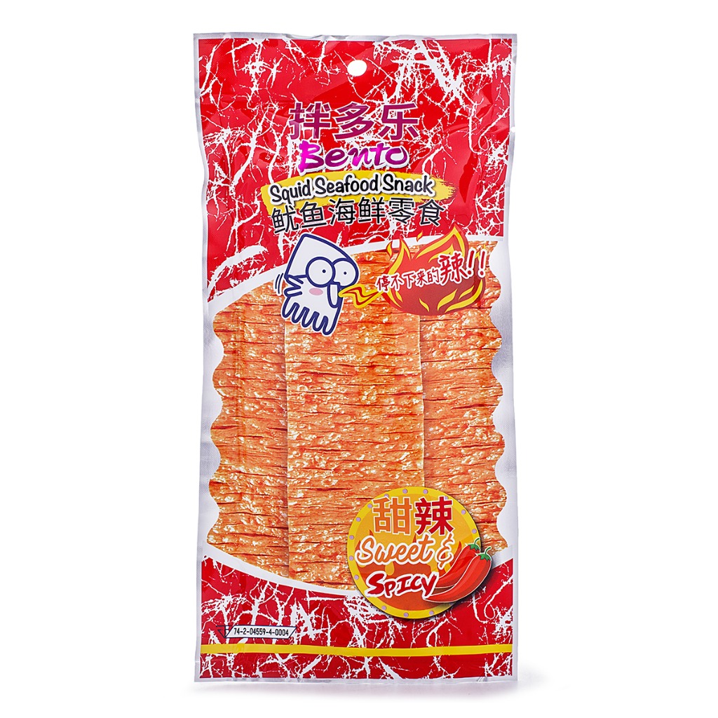 Get Bento Seafood Squid Snack, Sweet & Spicy Flavor Delivered | Weee