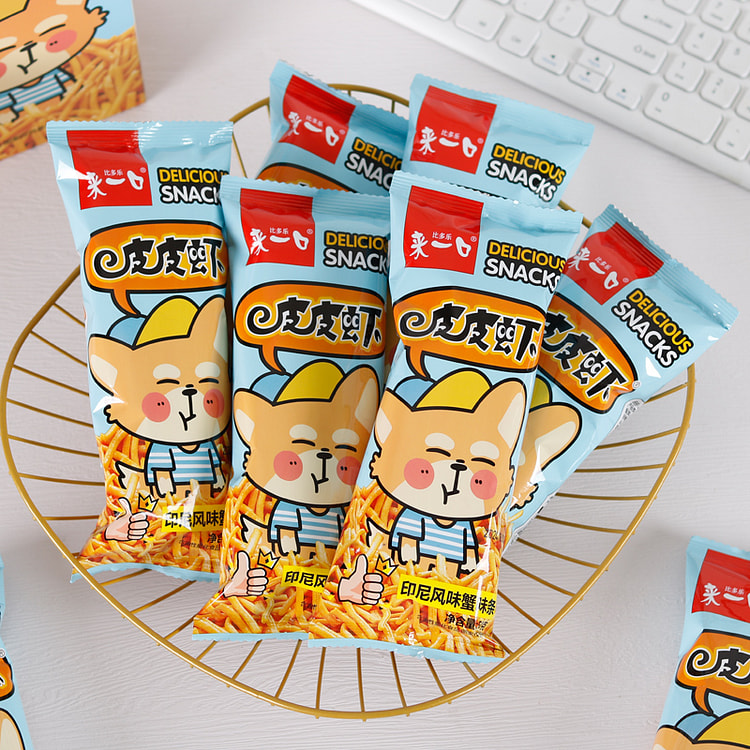 比乐多来一口 皮皮虾 印尼风味蟹味条