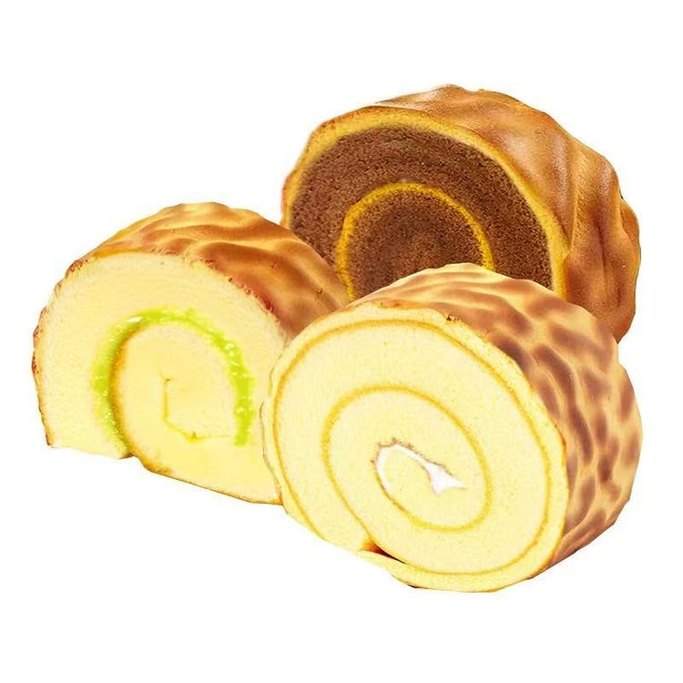 虎皮蛋糕卷混合味瑞士卷50g*3个点心早餐营养代餐 150 克