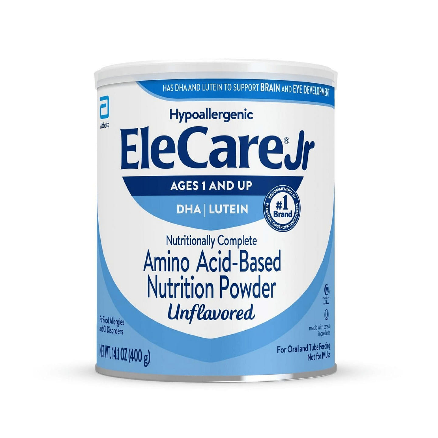 EleCare JR Unflavored Nutrition Powder,14.1oz 1 can