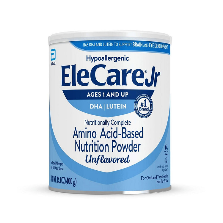 EleCare JR Unflavored Nutrition Powder,14.1oz 1 can