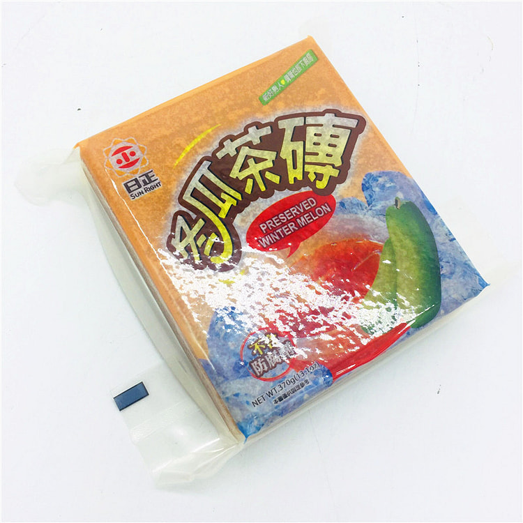 日正 冬瓜茶砖台湾特产 370g*1块装