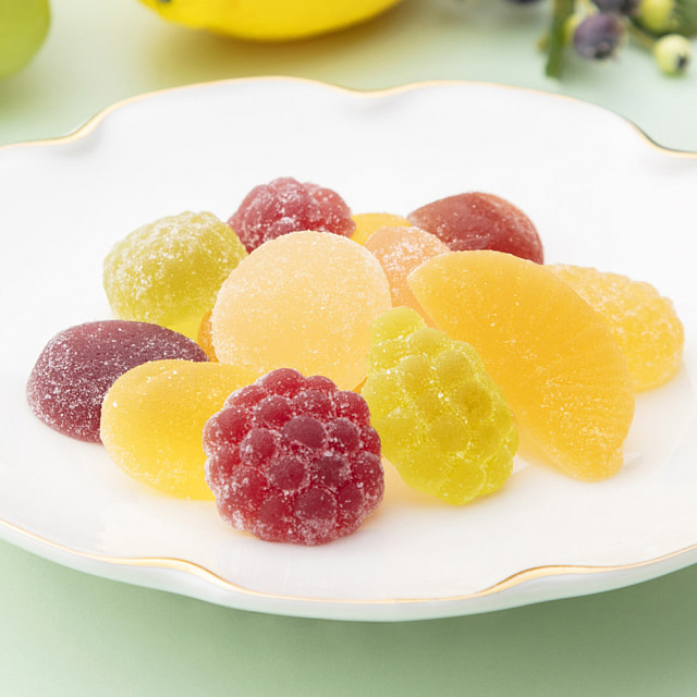 Rokumeikan Fruit Flavored Gummy Candy 6pcs