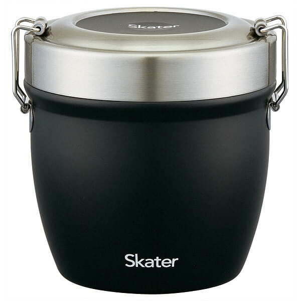 Skater 2-layer stainless steel lunch jar black 1pc 800 ml