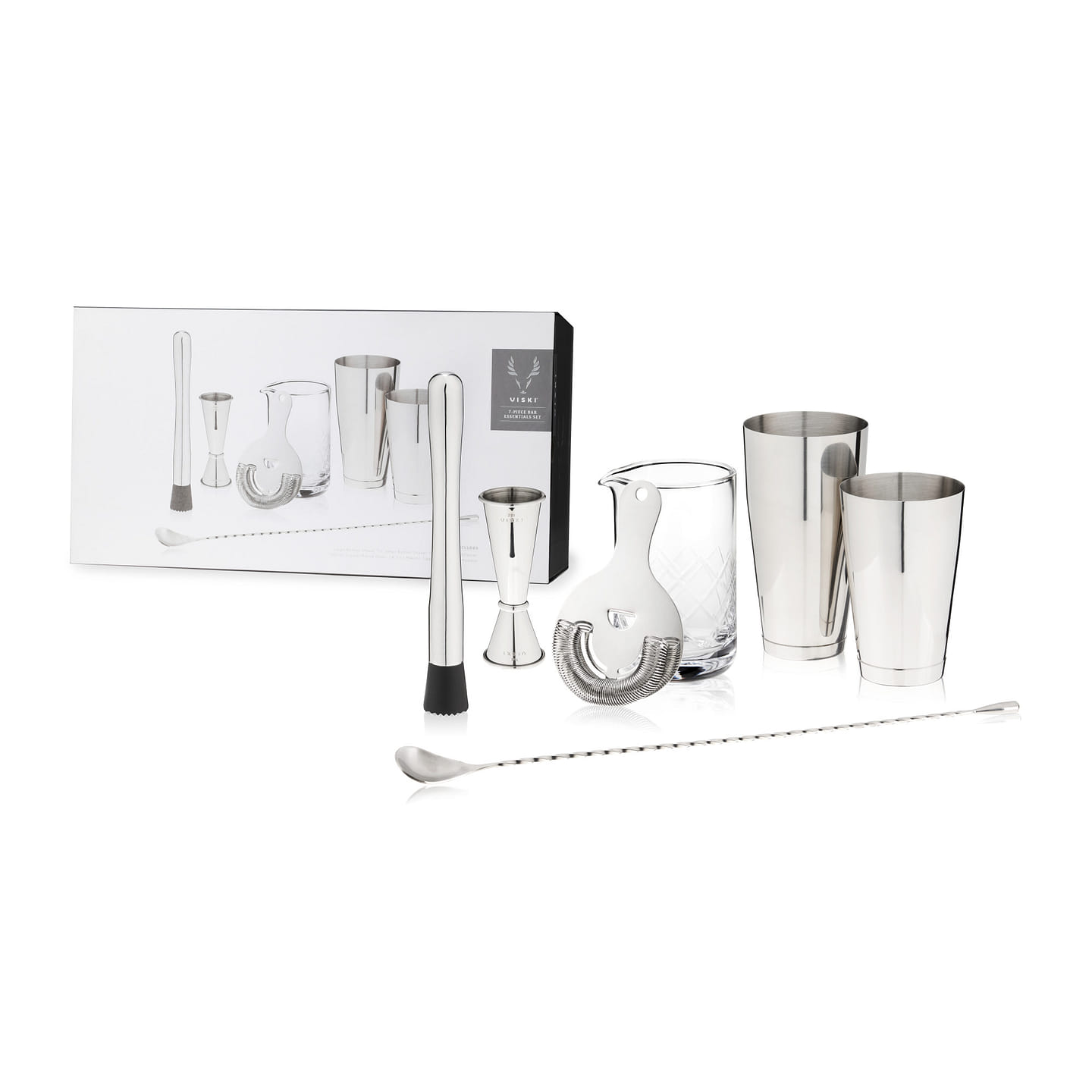 7- Piece Bar Essentials Set by Viski 7 each