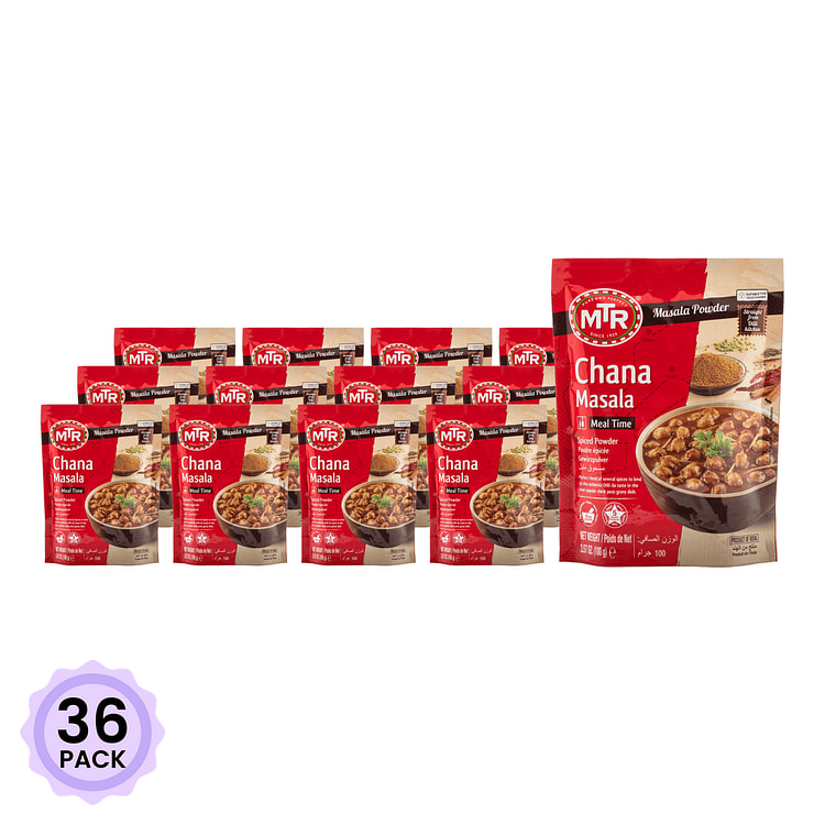 MTR 玛萨拉调味粉(Chana) 3.5 盎司*36 包