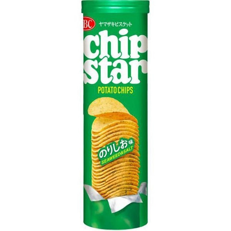 YBC Chip Star 薯片海苔盐味 105g 1 罐